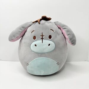 Squishmallows Disney Winnie the Pooh Eeyore Donkey Plush 9" Gray Kellytoy